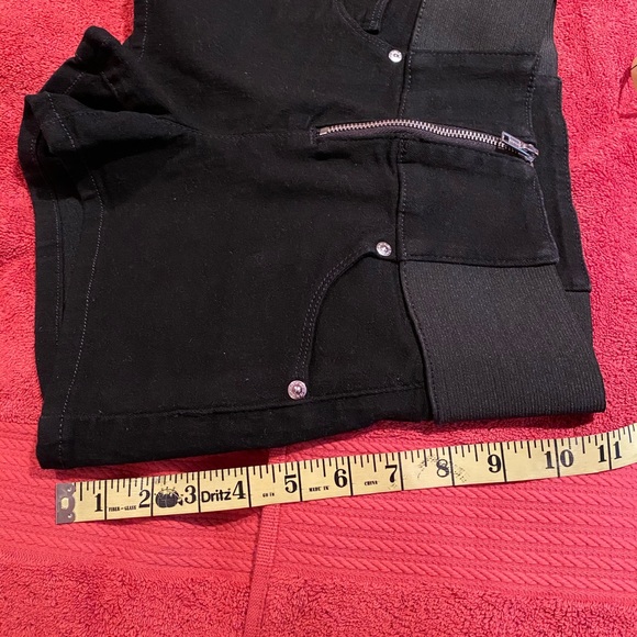 G by Guess Kristen High Waist shorts Black XS NWT - Picture 6 of 6